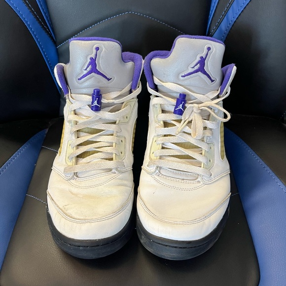 Nike Air Jordan 5 Retro Concord Grape size 9.5 - Picture 3 of 7